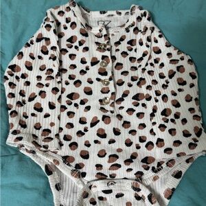 Rachel Zoe Animal Print Baby Outfit